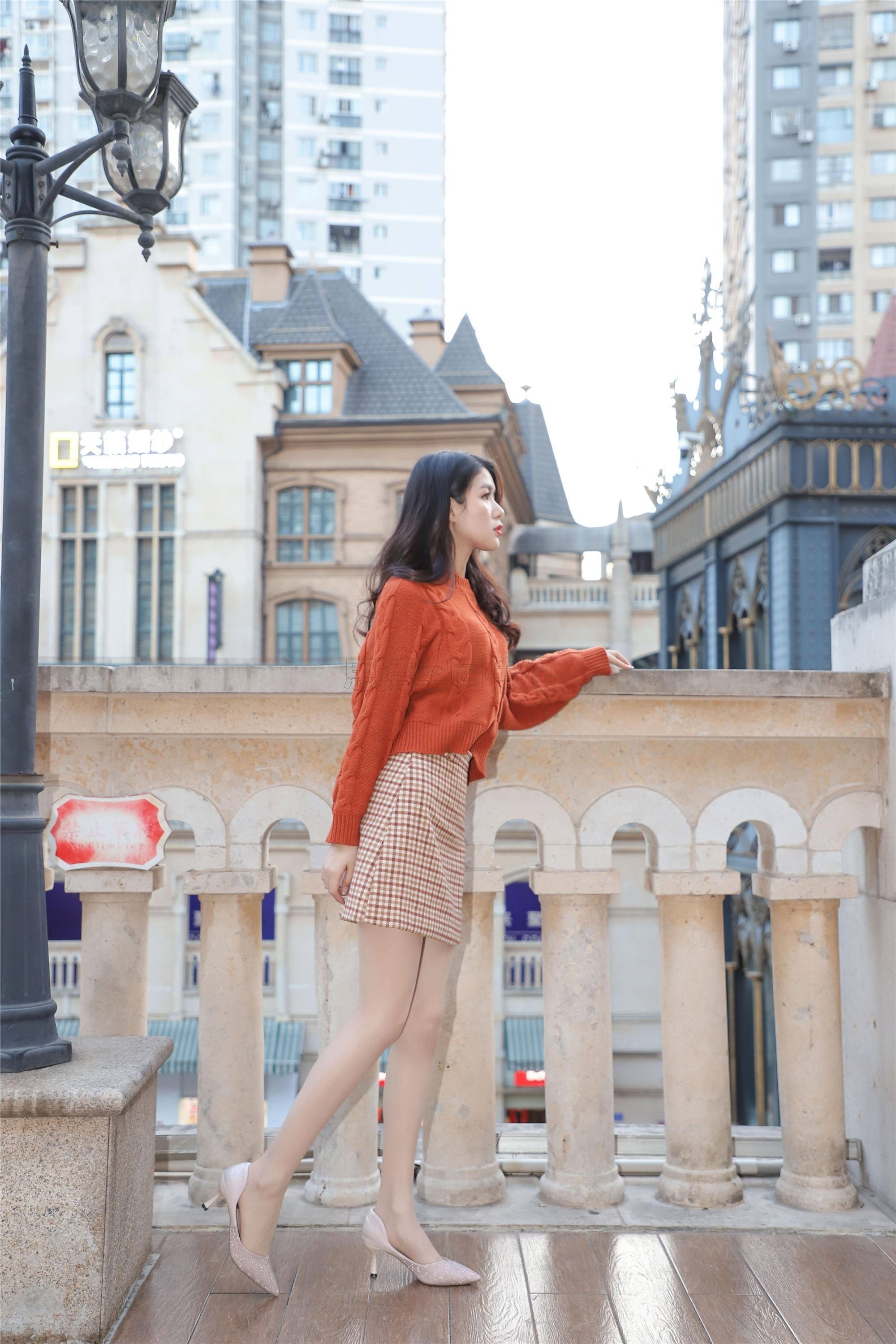 SiHua思话 SJ056 筱蝶 街拍晚晚风